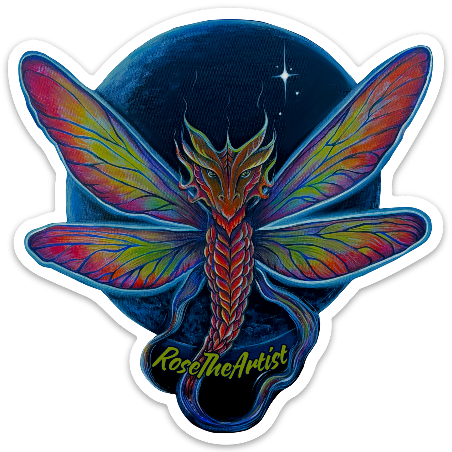 Dragonfly Sticker