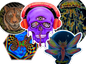 Rose The Artist Sticker Pack